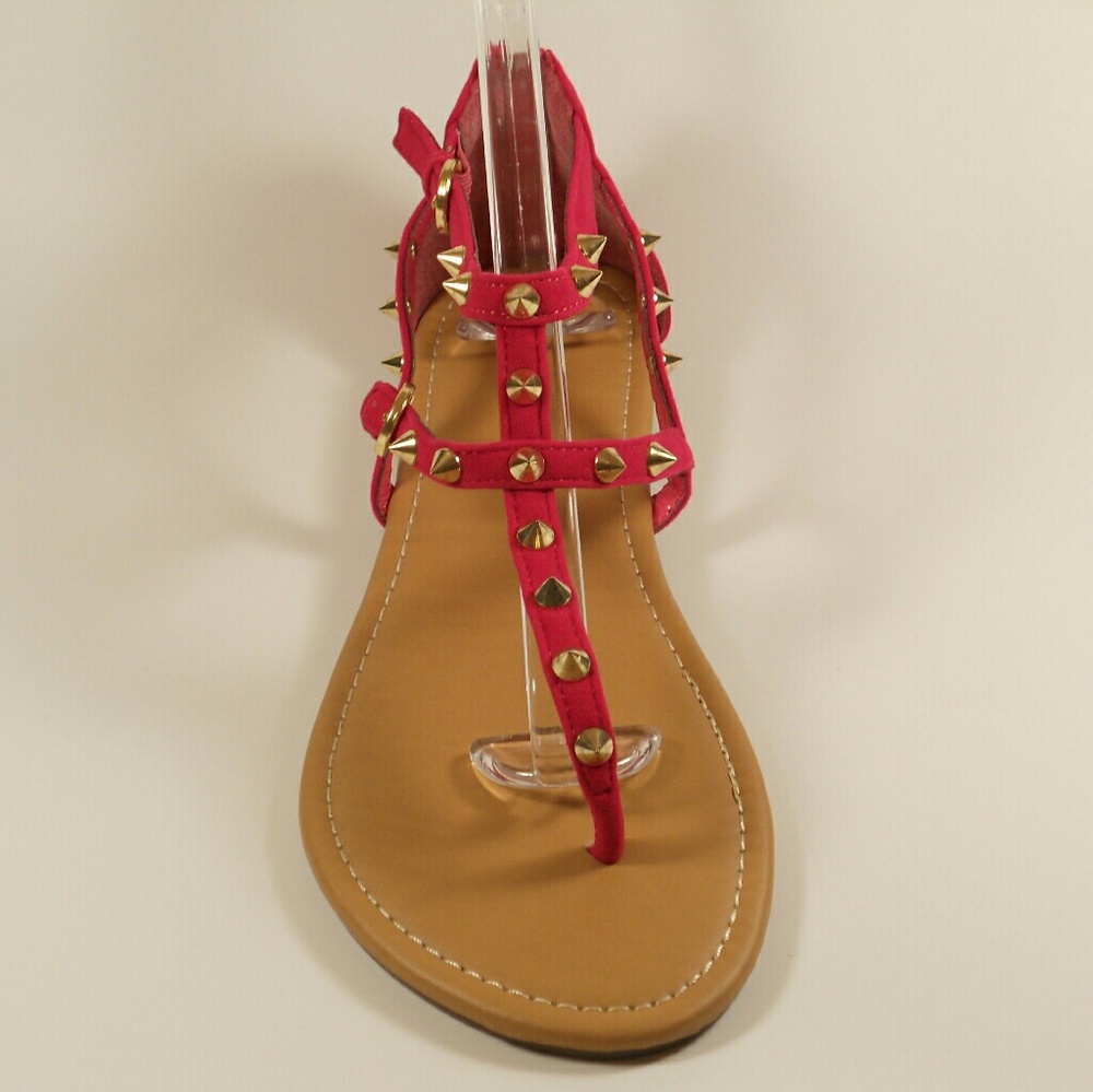 HOT PINK SANDALS